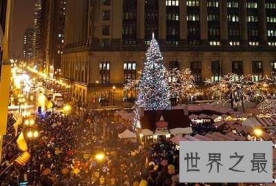 全球最美的十四大圣诞树，在绝美的艺术下度过平安夜