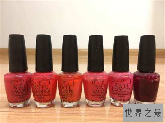 世界十大指甲油品牌,盘点世界上最受欢迎的指甲油!
