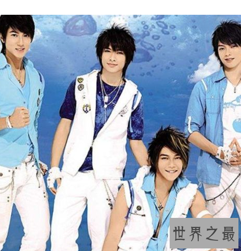 中国十大乐队排名,TFBOYS三小只才排名第七名。