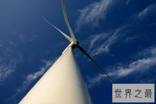 世界上最大的风力发电机,竟高达200多米!