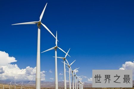 世界上最大的风力发电机,竟高达200多米!