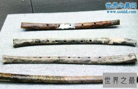 中国最古老的乐器,贾湖骨笛(距今9000年)