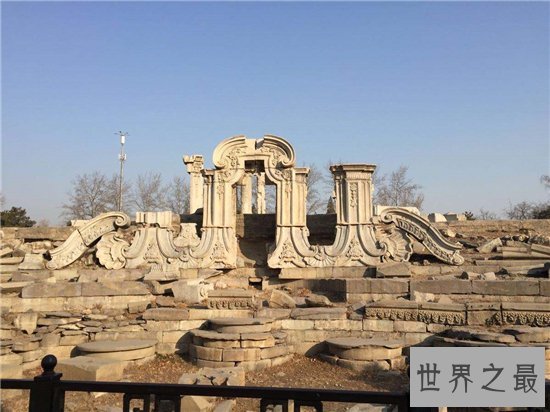 圆明园的资料和图片,显示一共有350左右公顷