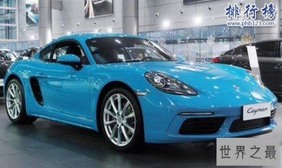 ​保时捷最便宜的跑车：保时捷718售价58万(性价比最高的撩妹神车)
