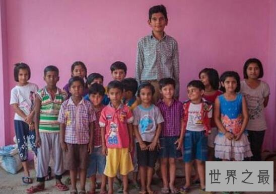 世界上最高的儿童,印度男孩卡兰·辛格(8岁2米)