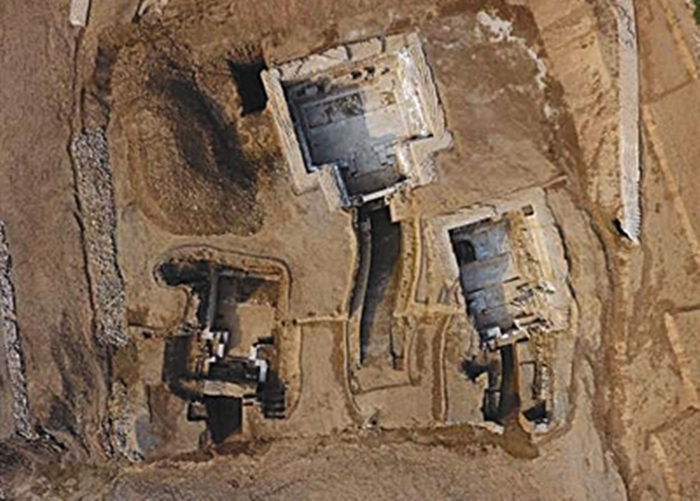 房山区河北镇发掘出的清代“铁帽子王”庄亲王家族园寝群。