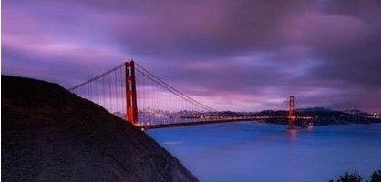 探秘美国金门大桥简介:世界所建大桥中的单孔长跨距大吊桥之一 2