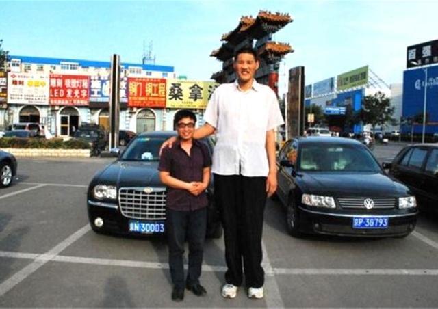 中国五大巨人:王峰军身高2.55米,排名第一