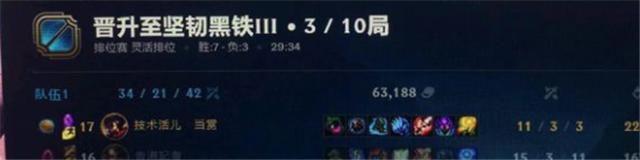 LOL:黑铁段位走向神坛!冠军辅助入驻黑铁后,网友:最强黑铁