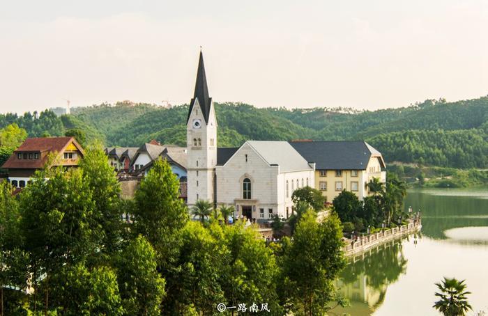 广东有一个异国风情最浓郁的景区,不出国却像出国游