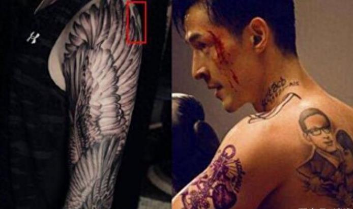 胡歌聚会秀“大花臂”,后背纹身十分抢眼,网友:酷毙了