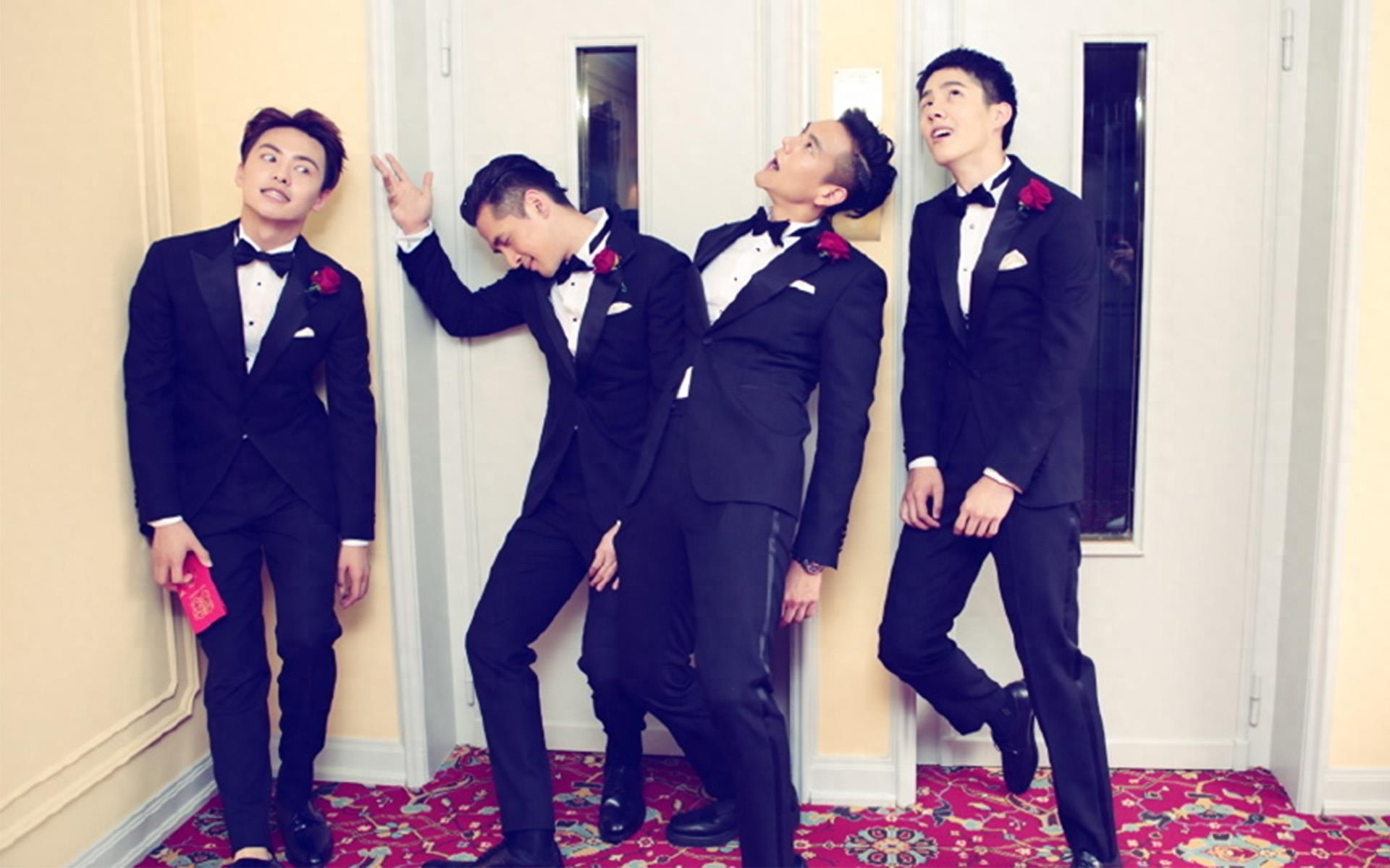 娱乐圈史上最强伴郎团，就问你谁还敢当新郎？