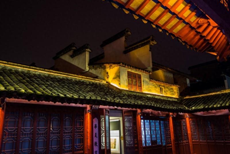 南京夫子庙,中国最大的传统古街市,著名国家AAAAA级旅游景区