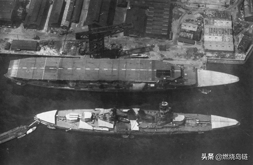 旧日本海军联合舰队航母——“赤城”号航空母舰