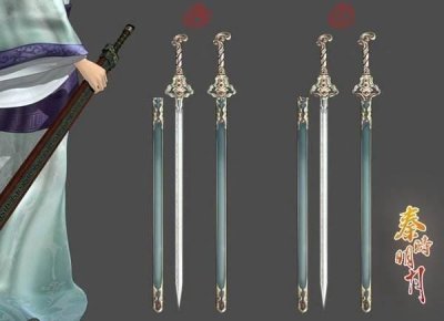 ​《秦时明月》剑谱上的十大名剑，小编最爱凌虚，你呢？