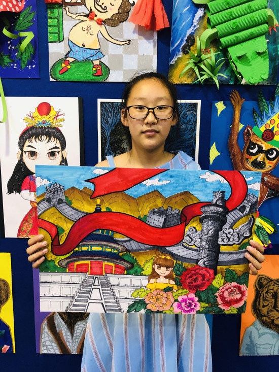 70周年华诞,共绘祖国繁荣;少儿创意美术图集《我爱我的祖国》