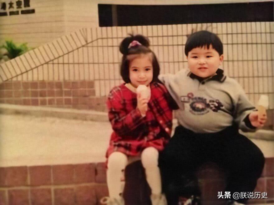 Angelababy罕见童年照,天生丽质,一代“女神”成长记