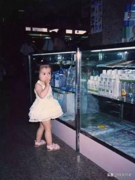 Angelababy罕见童年照,天生丽质,一代“女神”成长记