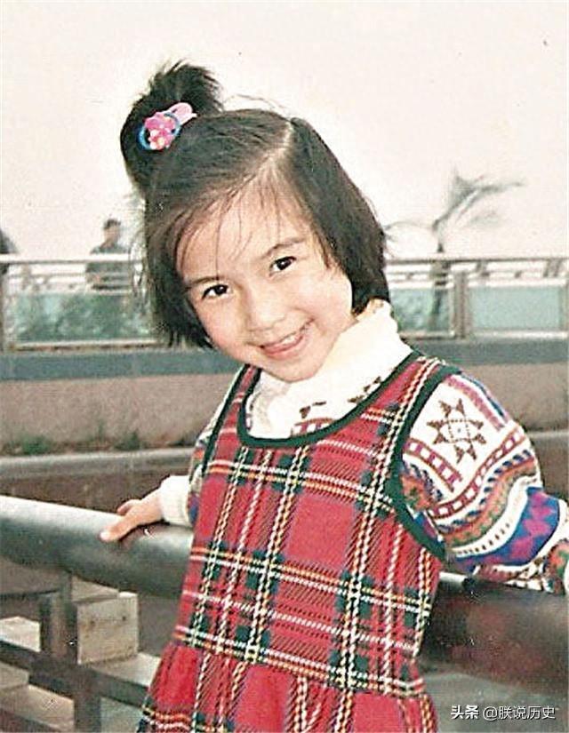 Angelababy罕见童年照,天生丽质,一代“女神”成长记