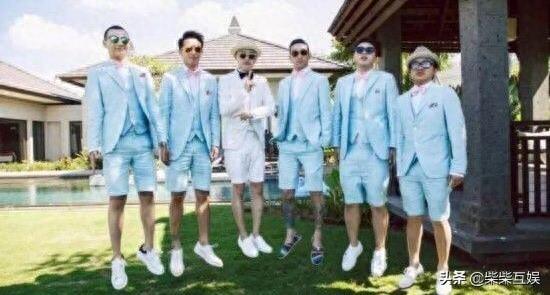 盘点史上最强伴郎团:黄晓明的帅哥最多,胡歌是常客