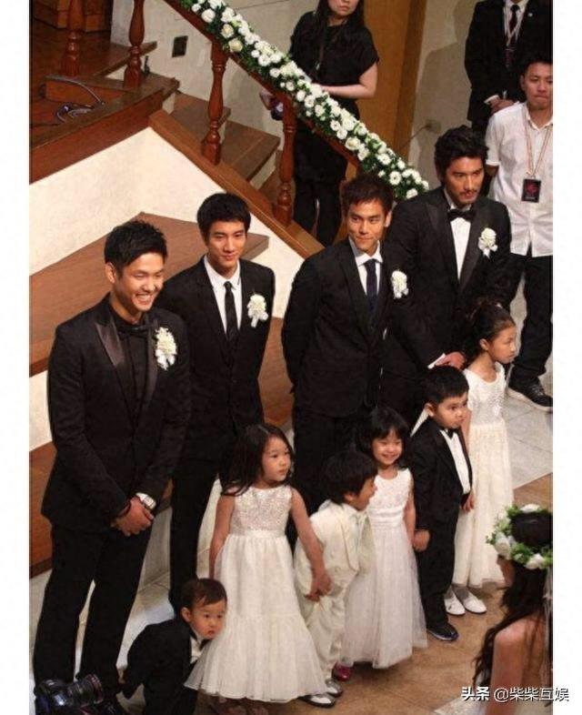 盘点史上最强伴郎团:黄晓明的帅哥最多,胡歌是常客