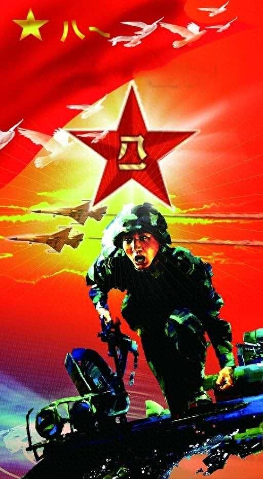 32张无水印军旅题材手机壁纸（第一期），明天继续