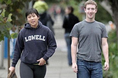​马克扎克伯格的老婆并非美女，但他看老婆的眼神太让人羡慕了