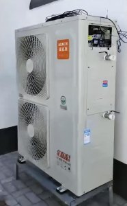 ​空气能热泵目前最先进的采暖设备，全屋舒适冷暖，一机搞定