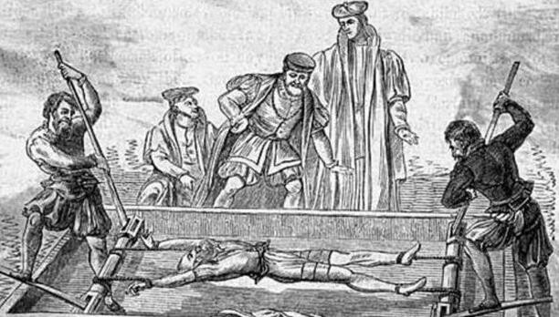 中叶纪的十大严刑：乳房钳、苦刑梨、碎轮、裂脑器