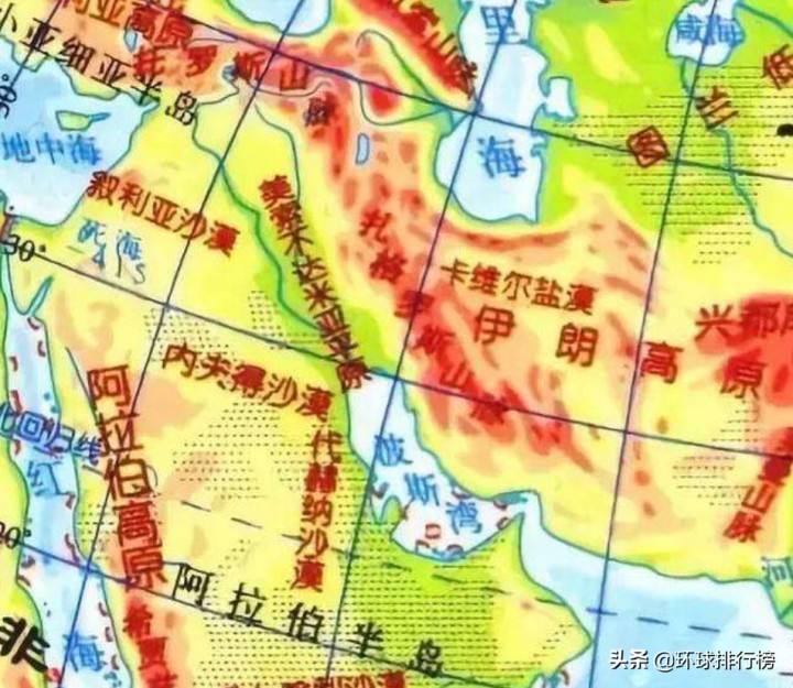 世界上最大的高原（世界面积最大的高原排名Top10）