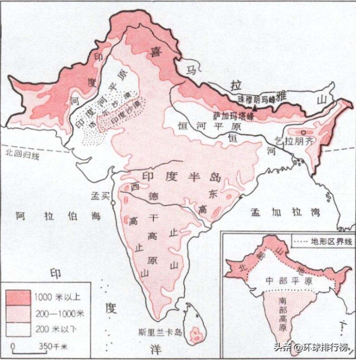 世界上最大的高原（世界面积最大的高原排名Top10）