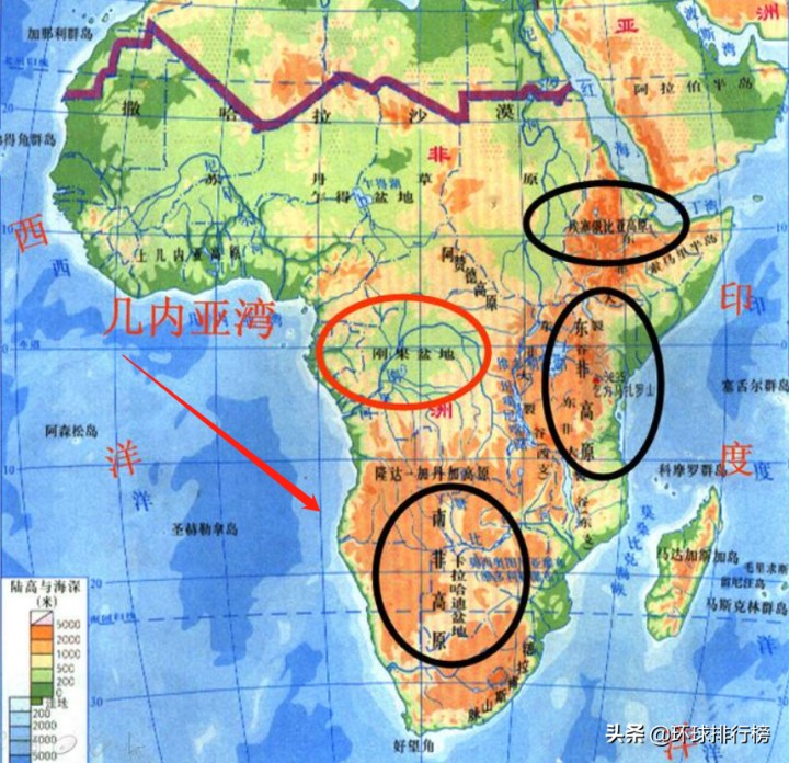 世界上最大的高原（世界面积最大的高原排名Top10）