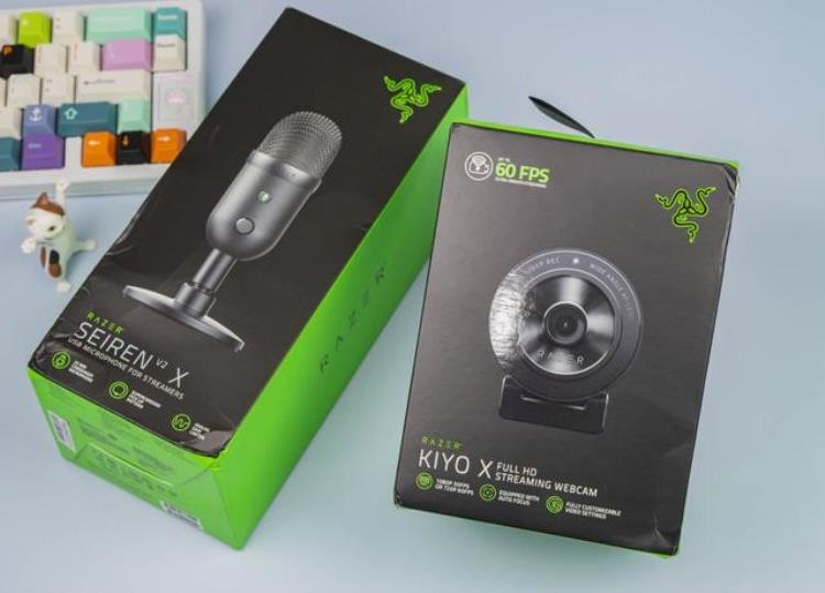 直播套装雷蛇Razer魔音海妖V2X清姬X开箱体验