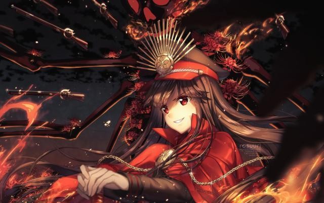 她是fate里名动天下的枭雄，一生如梦似幻，最终坦然迎接结局