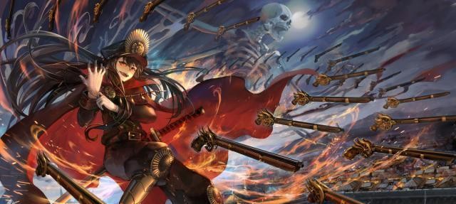 她是fate里名动天下的枭雄，一生如梦似幻，最终坦然迎接结局