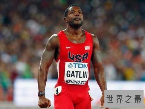 十大最快男子100米短跑运动员，第一个绝对认识。