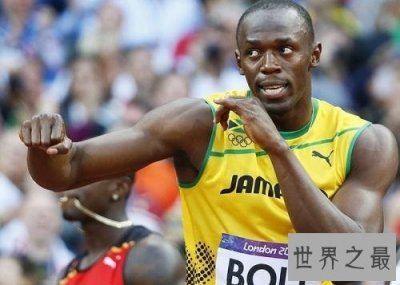 ​十大最快男子100米短跑运动员，第一个绝对认识。