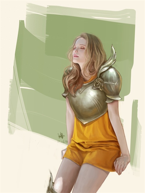 一组画风写实光影运用十分唯美的插画欣赏!非常有美感的一组作品