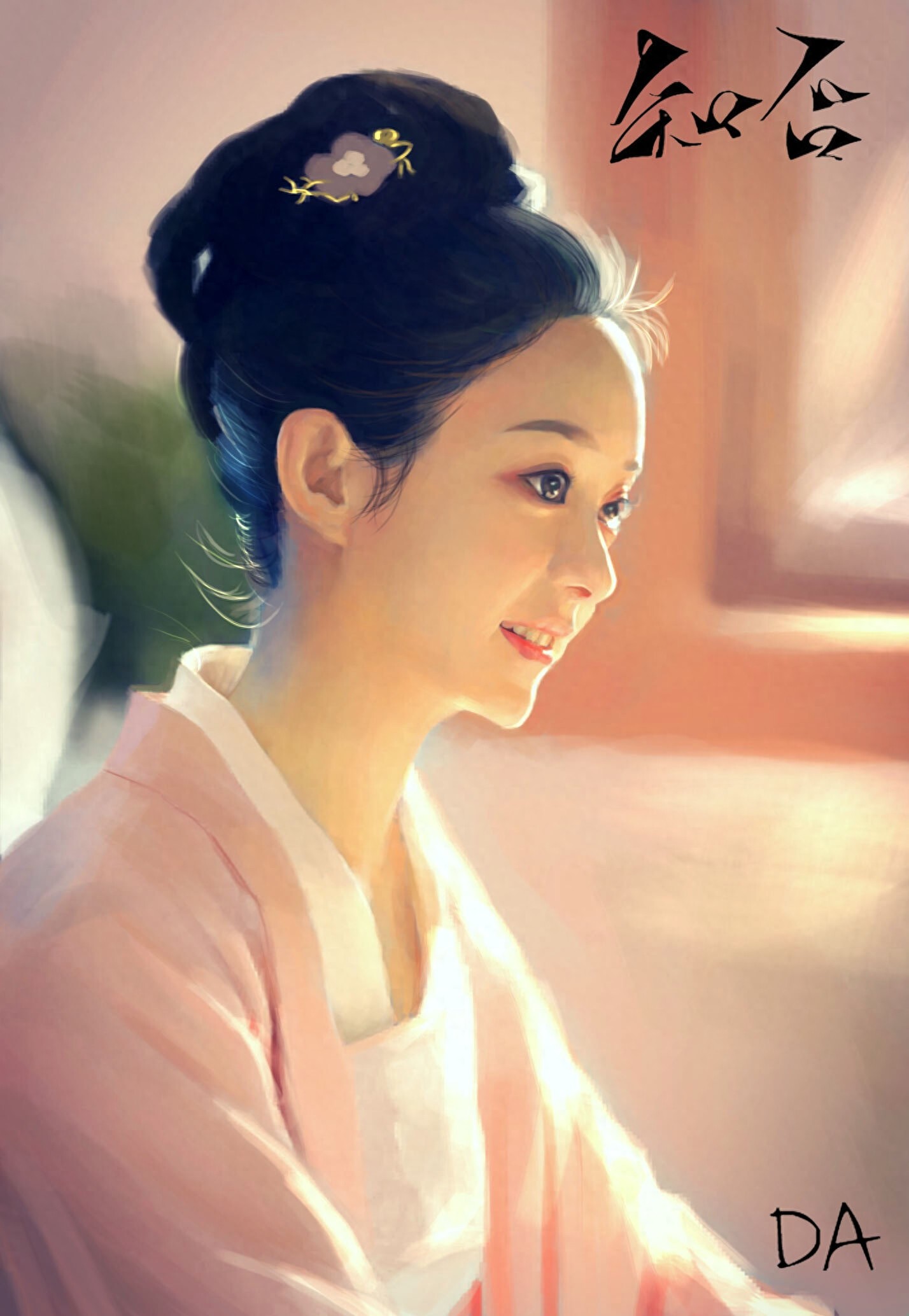 一组画风写实光影运用十分唯美的插画欣赏!非常有美感的一组作品