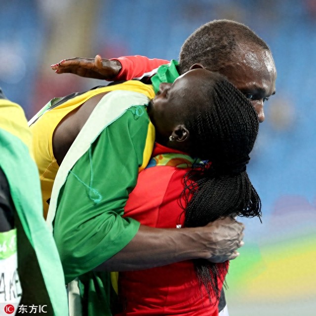 博尔特的人气到底有多高 看看这组图你就知道了