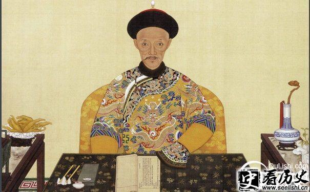 嘉庆帝的儿子道光帝的画像