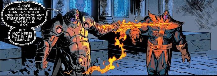 灭霸大战灭霸,原来漫威宇宙有两个魔王?