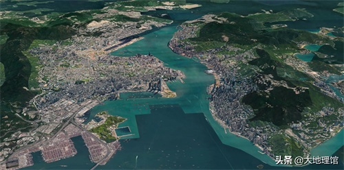 地图认识香港的历史和地理