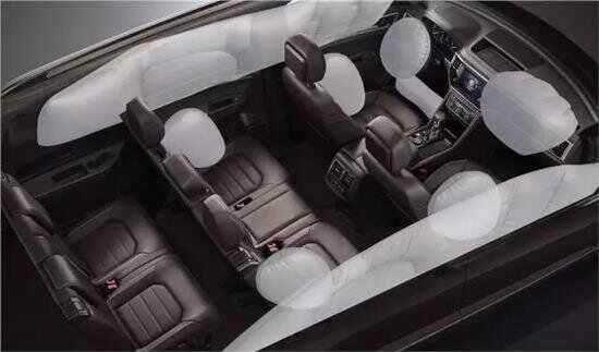 大众途昂几个安全气囊，途昂安全气囊位置图-