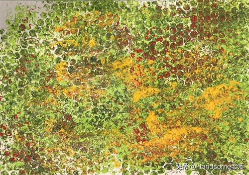 儿童创意美术教学:足球场创意画——《足球万岁》