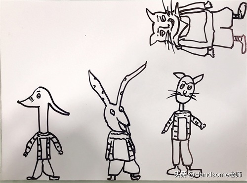 儿童创意美术教学:足球场创意画——《足球万岁》