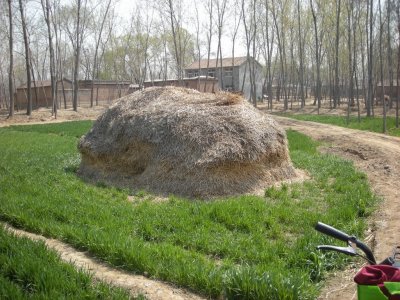 ​老家印象 · 麦秸垛