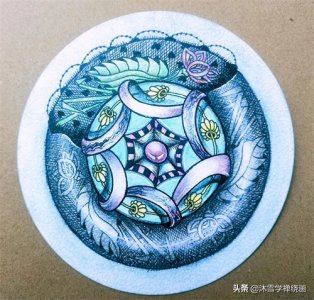 ​24个禅绕画基础图样的画法