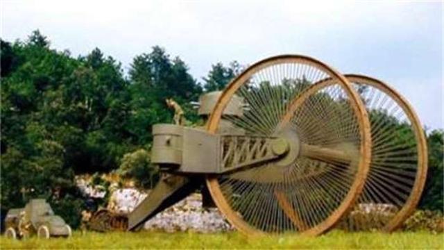 全球十大最疯狂的战争武器之一——它被称为最搞笑的坦克