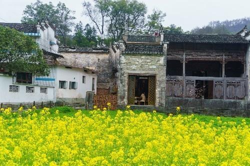 江西婺源晓起村,一个具有千年历史的古村落,小桥流水别具韵味